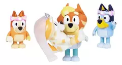 Bluey 13013 / 13051 / 17366 Set de 4 Figuras Familia y Amigos - tienda online
