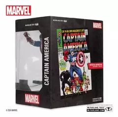 Estatua - MC Farlane 18cm Marvel Collection Capitan America 14777 - All4Toys