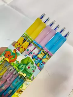 Lapicera Borrable 0,5mm - Diseño Pokemon - All4Toys