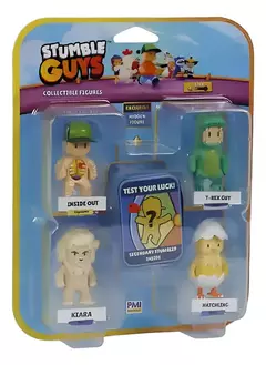 Figura coleccion 5 cm - Stumble Guys Pack x5 - SG2040 / SG2240 - tienda online