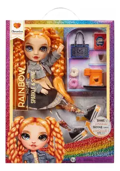 Rainbow High 427827 Muñeca 27cm High Sparkle & Shine Sunny Clementine - comprar online