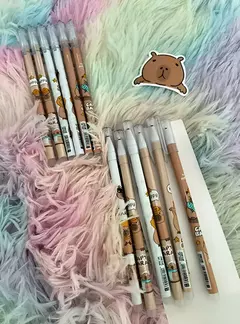 Lapicera Borrable 0,38mm - Diseño Capybara en internet