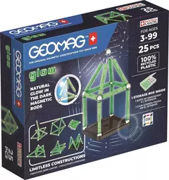 Geomag 72219 Juego Glow 25 Piezas