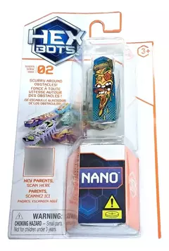 HEX BOTS 68144 Nano Flash Insecto Mini Robot Vibracion en internet