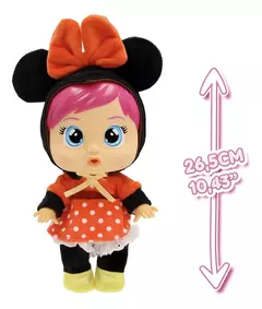 Cry Babies 99732 Muñeca 26cm Loving Care Disney Minnie en internet