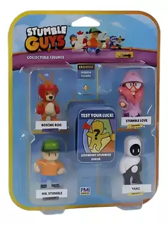 Figura coleccion 5 cm - Stumble Guys Pack x5 - SG2040 / SG2240 en internet
