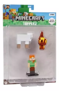 Minecraft MC2020 - Pack x3 Figura 6cm Original