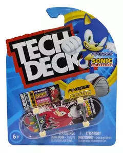 Tech Deck 13600- Sonic - Patinetas Miniaturas para jugar con los dedos - All4Toys