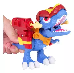 Dino Bytes 99676 PLayset S1 Dinosaurio Deluxe Set Azul en internet