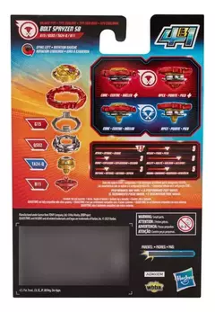 Bey Blade Hasbro 6784 Burst - Quad Strike Started - All4Toys
