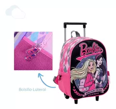 Mochila Escolar 11647 Barbie Carro 12" Champs Wabro en internet