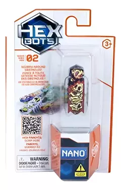 HEX BOTS 68144 Nano Flash Insecto Mini Robot Vibracion - All4Toys