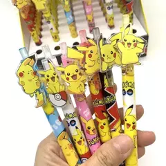 Lapicera Negra Pokemon Pikachu