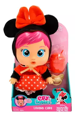 Cry Babies 99732 Muñeca 26cm Loving Care Disney Minnie