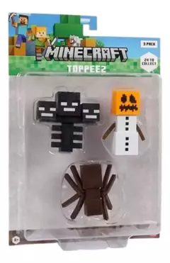 Minecraft MC2020 - Pack x3 Figura 6cm Original - All4Toys