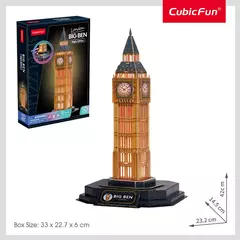 Cubic Fun Rompe 3D 67378 Big Ben Londres 32Piezas LED Night Edition - comprar online