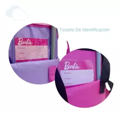 Mochila Escolar 11647 Barbie Carro 12" Champs Wabro