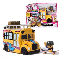 Tech Deck 13911 - BUS para Patinetas Miniaturas dedos Sk8 Crew
