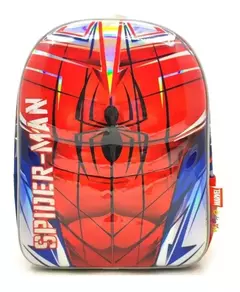 Mochila 31221 Spiderman Espalda 12" White Line