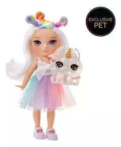 Rainbow High 531173 Muñeca Wabro 15cm Little Sister