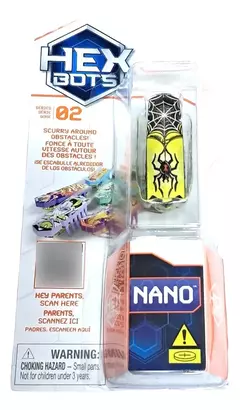 HEX BOTS 68144 Nano Flash Insecto Mini Robot Vibracion - comprar online