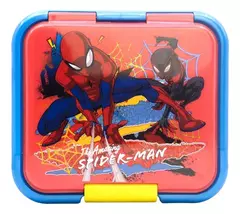 Sandwichera Supreme Multicompartimiento Stor 1498 Spiderman - All4Toys