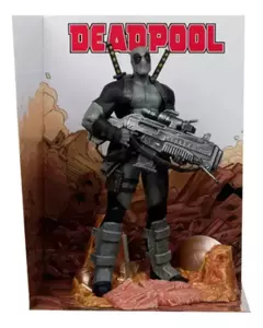 Estatua - MC Farlane 23cm Marvel Collection Grey Deadpool 14815 - comprar online