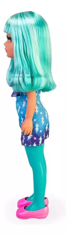 Nancy Muñeca 42cm Cabello de Neon - All4Toys