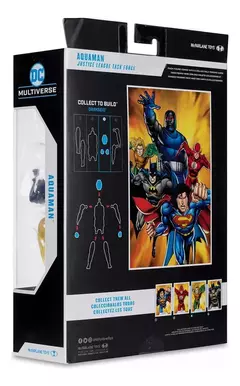 Figura Mcfarlane Dc Build 18cm Articulado Task Force - Aquaman 15683 - All4Toys