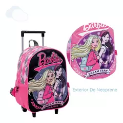 Mochila Escolar 11647 Barbie Carro 12" Champs Wabro - comprar online