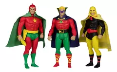 Muñeco Accion - MC Farlane 12cm Pack x3 17329 - Green Lantern + Hourman + Starman en internet