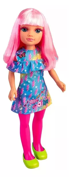 Nancy Muñeca 42cm Cabello de Neon - tienda online
