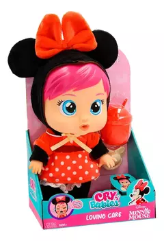 Cry Babies 99732 Muñeca 26cm Loving Care Disney Minnie - tienda online