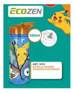 Bazar Pokemon 1074 Botella Large Ecozen 580ml en internet