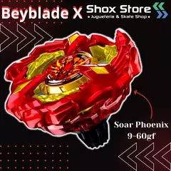 Bey Blade Hasbro 9324 BBX Deluxe Set Lanzador Rojo