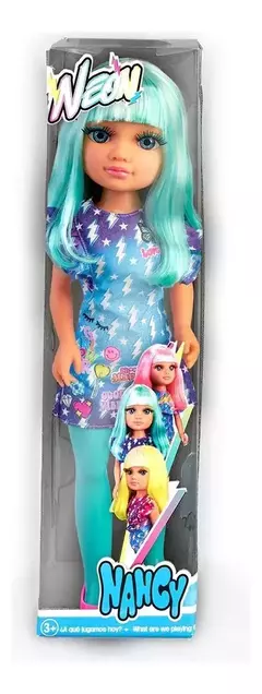 Nancy Muñeca 42cm Cabello de Neon - comprar online