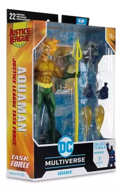 Figura Mcfarlane Dc Build 18cm Articulado Task Force - Aquaman 15683 - tienda online
