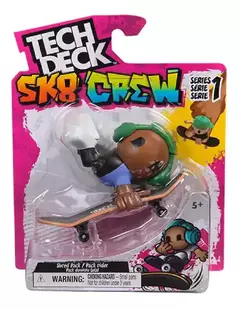 Tech Deck 13909 - Patinetas Miniaturas dedos Sk8 Crew - comprar online