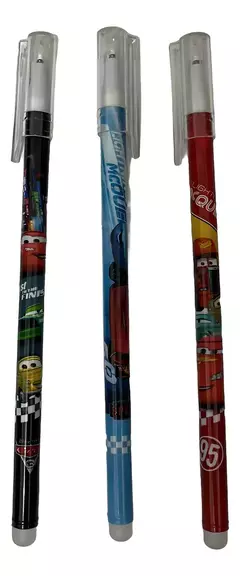 Lapicera Borrable 0,38mm - Diseño Cars - tienda online