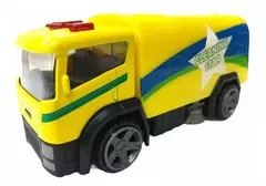 Autos Teamsterz 14008 - Camion Ciudad 12cm - Recicle, Nafta, Basura Naranja, Cleaning star - tienda online