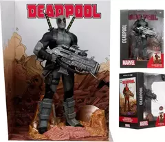 Estatua - MC Farlane 23cm Marvel Collection Grey Deadpool 14815 - All4Toys