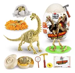 Robo Alive 6013 MEGA Huevo Sorpresa p/desenterrar Dino Fosil 30cm en internet