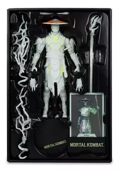 Muñeco Accion - MC Farlane 18cm 11096 Mortal Kombat Raiden - tienda online