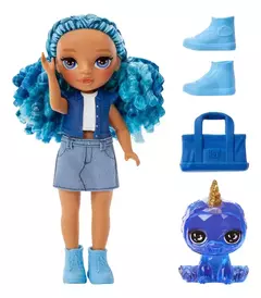 Rainbow High 531173 Muñeca Wabro 15cm Little Sister - tienda online