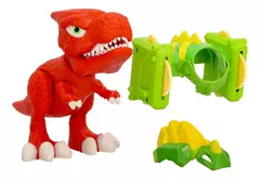 Dino Bytes 99676 PLayset S1 Dinosaurio Deluxe Set Azul - All4Toys