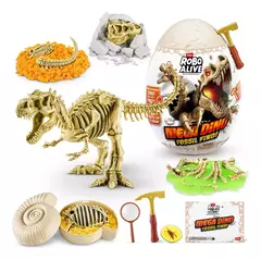 Robo Alive 6013 MEGA Huevo Sorpresa p/desenterrar Dino Fosil 30cm - tienda online