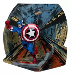 Estatua - MC Farlane 18cm Marvel Collection Capitan America 14777 - comprar online