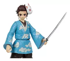 Muñeco Accion - MC Farlane 11cm Demon Slayer 13660 Tanjiro Kamado - All4Toys