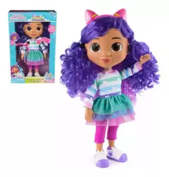 Gabby Dollhouse 36234 Muñeca Interactiva 33cm Canta y Habla