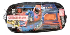 Imagen de Portalápiz Cartuchera Escolar Simple 66464 Transformers Wabro